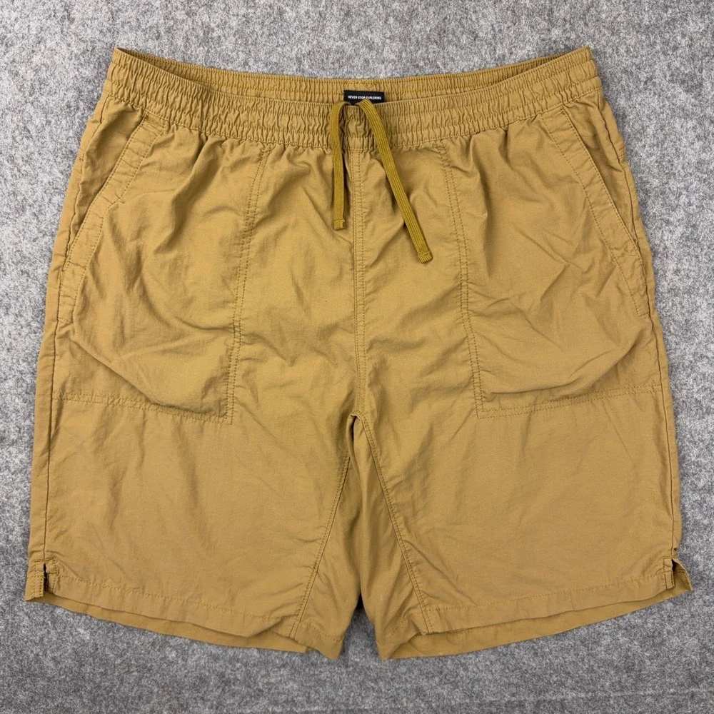 The North Face Shorts Mens Large Brown Pull On Adventure Hiking Cargo Gorpcore